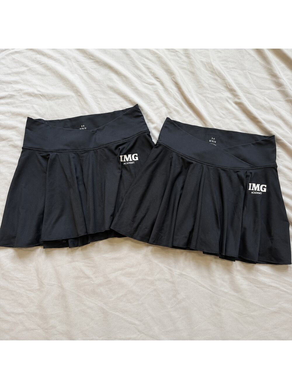 Under Armour IMG Academy Athletic Skort Black Women’s Medium Set of 2